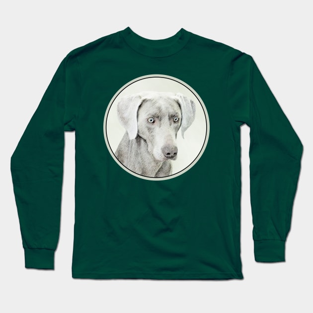 Weimaraner Long Sleeve T-Shirt by Alpen Designs